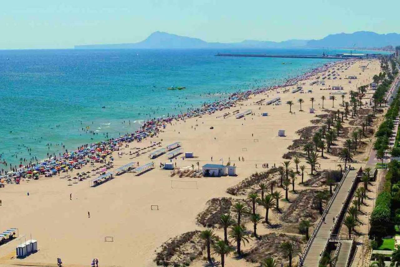 Apartamento Deluxe A 50M De Playa - Aire Wifi Гандия Екстериор снимка