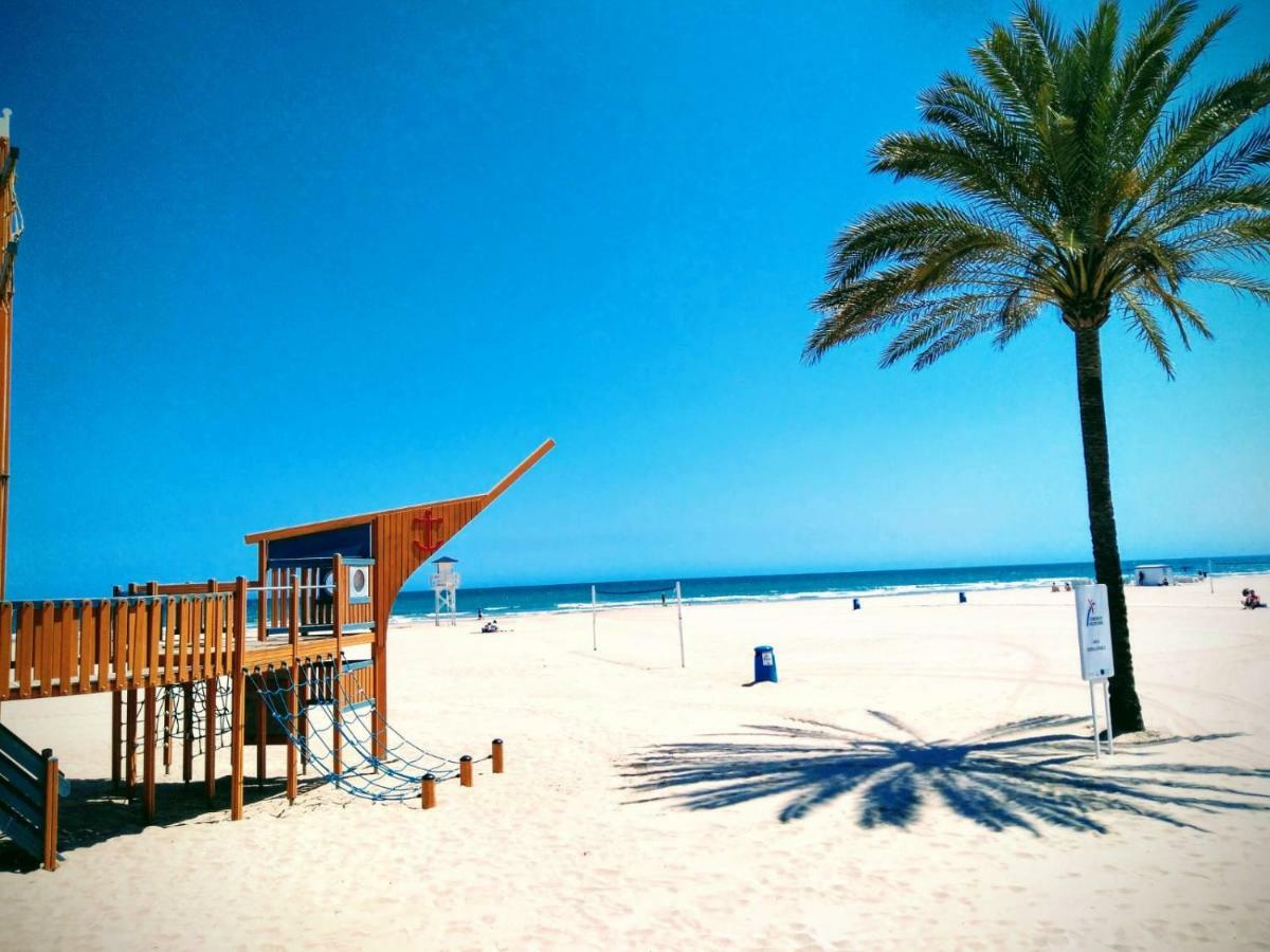 Apartamento Deluxe A 50M De Playa - Aire Wifi Гандия Екстериор снимка