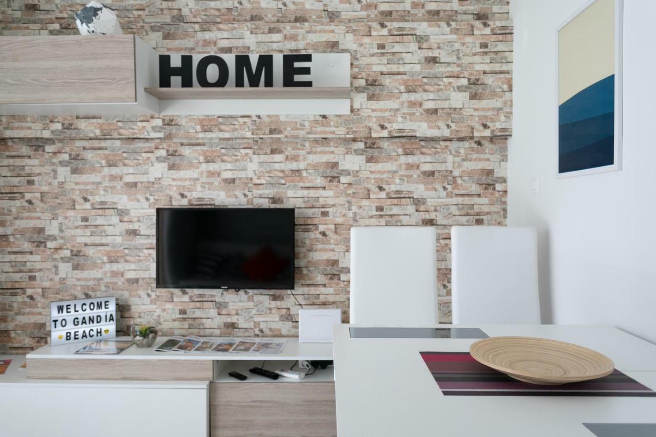 Apartamento Deluxe A 50M De Playa - Aire Wifi Гандия Екстериор снимка