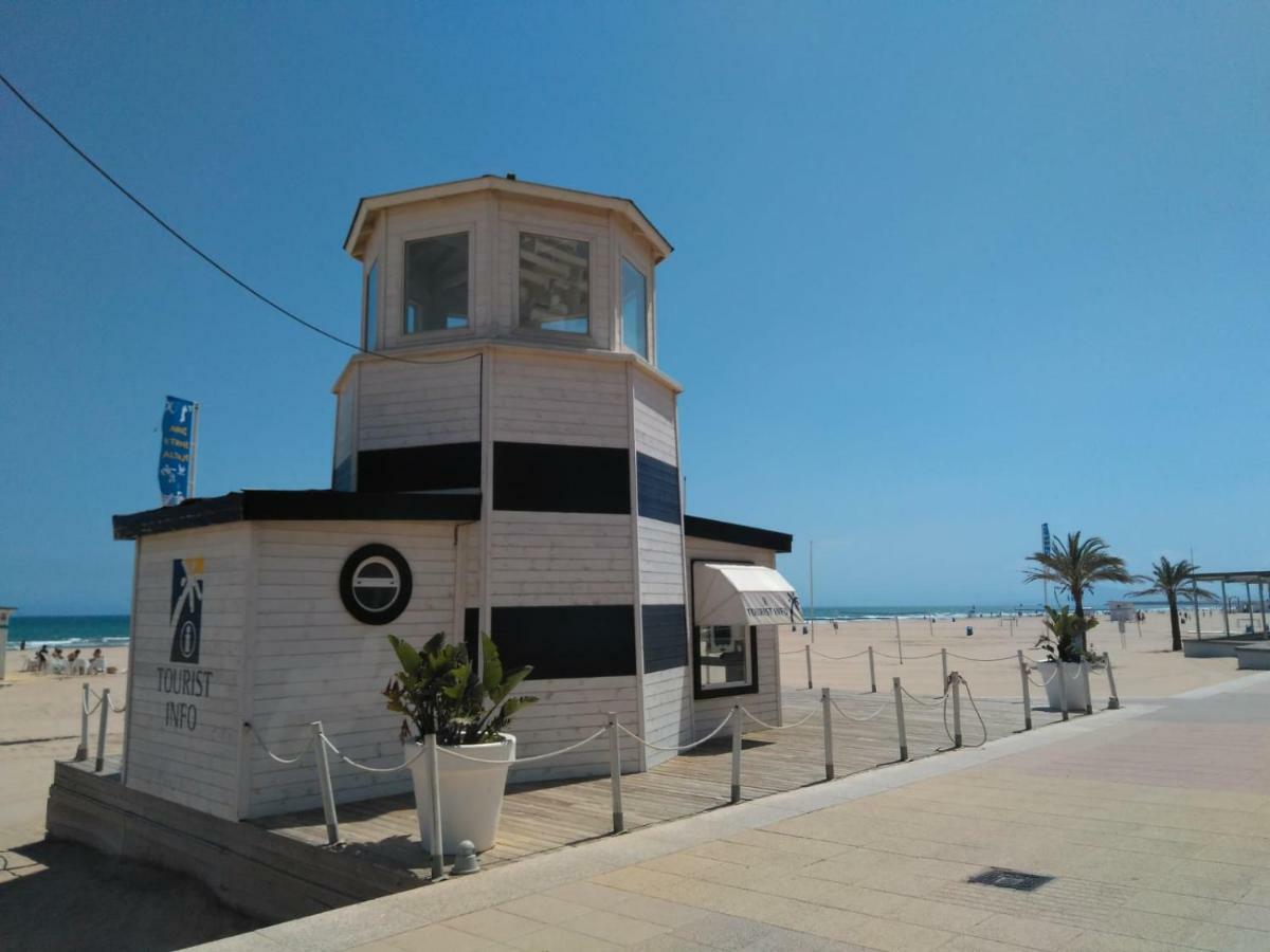 Apartamento Deluxe A 50M De Playa - Aire Wifi Гандия Екстериор снимка